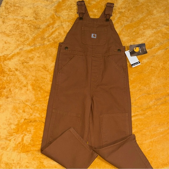 Carhartt Brown Workwear Overalls Durable Canvas - Picture 5 of 9